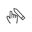 Prepoznavanje velikosti pisala Website-Newline-Home-Touch-pen-fist_Black_Tekengebied-1