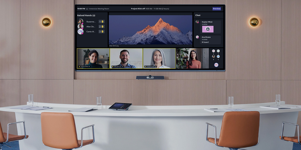 Microsoft Teams Rooms rešitev