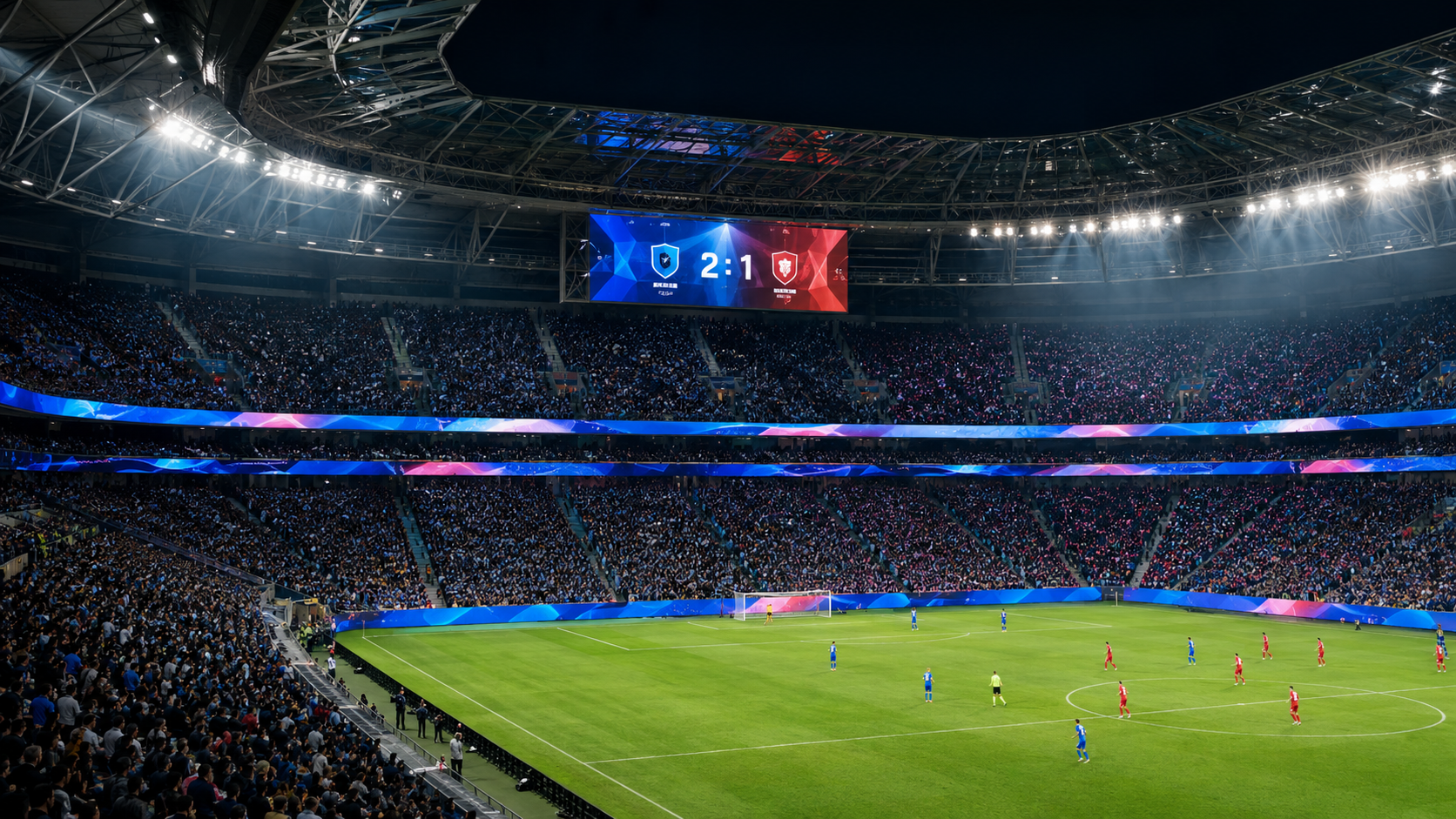 LED rešitve za športna igrišča